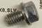 T3205077 | Bolt HHF Lghtd M6 x 8 Slv