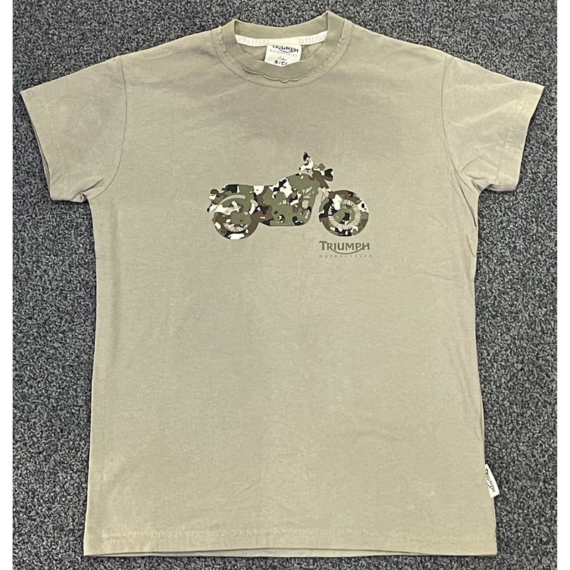 Triumph Ladies Camo Bike T Shirt