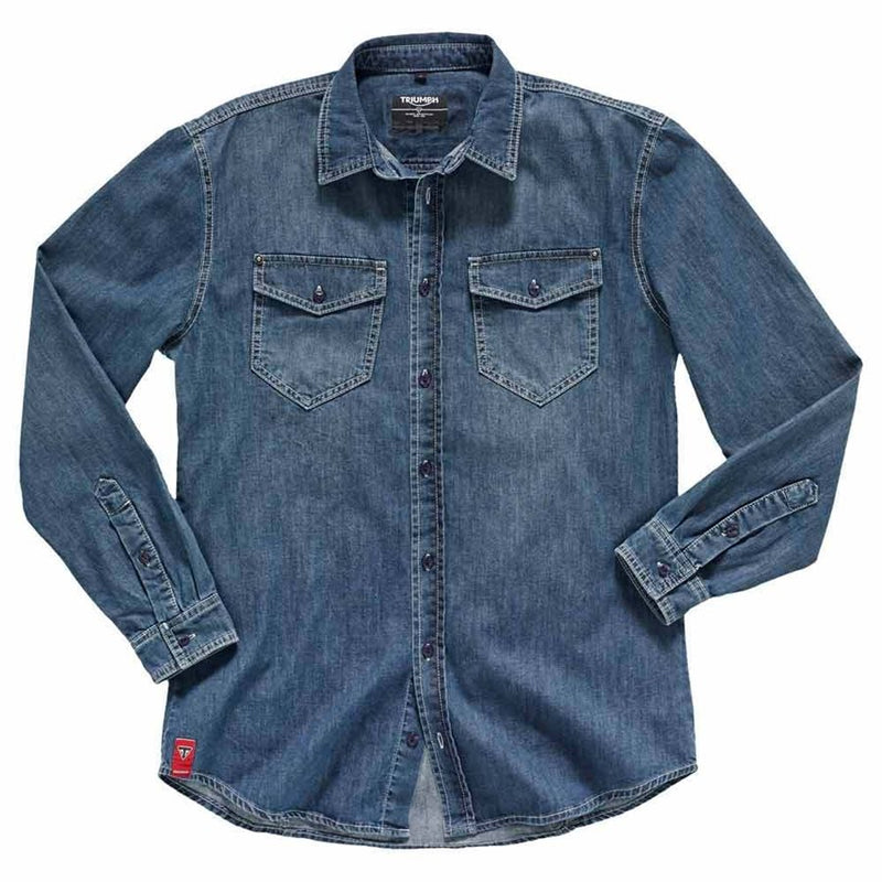 Triumph Mens Casual Denim Shirt